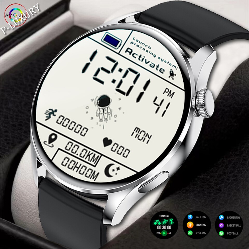 2023 ο Ʈ ġ   240*240 IPS äο ɹڼ  NFC Smartwatch  iOS